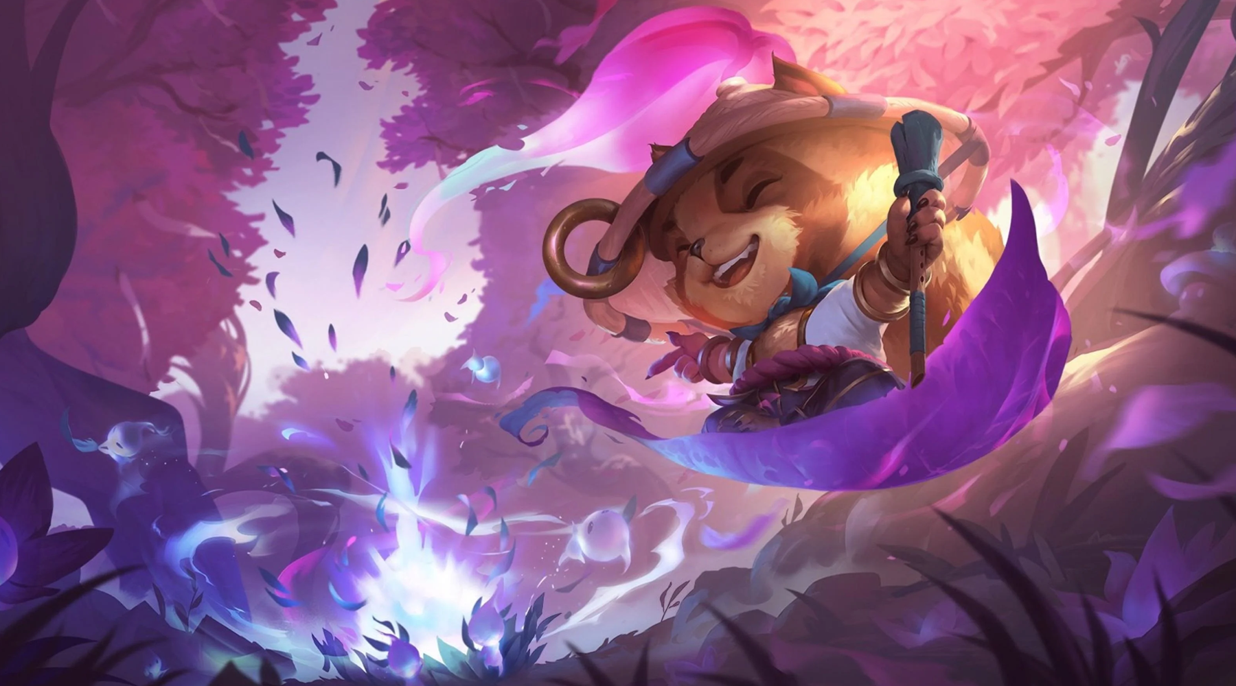 Spirit Blossom Teemo Concept Picture